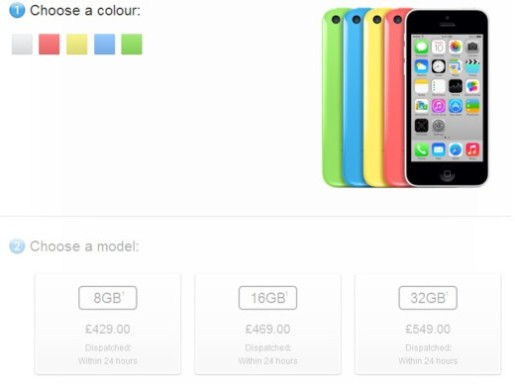 Apple pronta a lanciare un iPhone 5C da 8 GB Apple pronta a lanciare un iPhone 5C da 8 GB